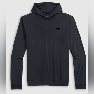 Johnnie O Black Carolina Panthers Motion Performance Hoodie Size XL NWT $150